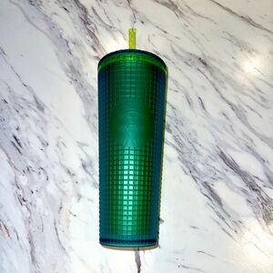 Starbucks Green Tumbler with Straw
